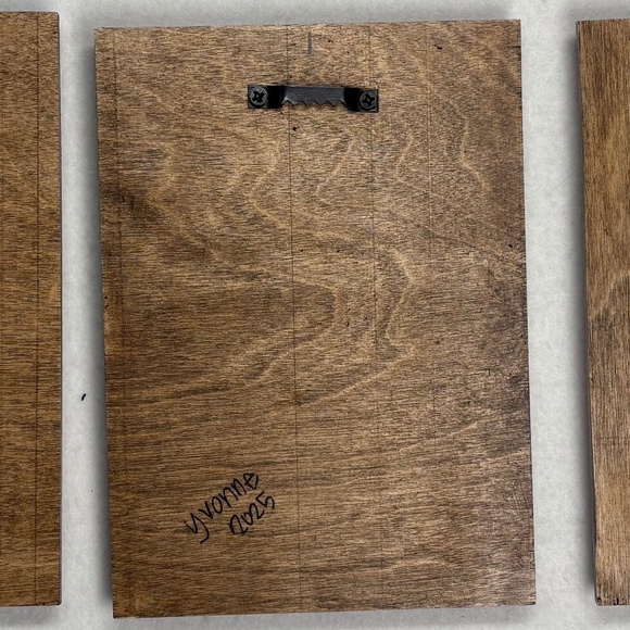 Mixed Media Wall Art Saguaro Cactus Pink Sunset Star Desert Wood Southwest 6 x 8 - Picture 5 of 5